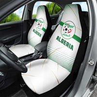Algeria Soccer Car Seat Cover with Desert Warriors Text and National Flag Design