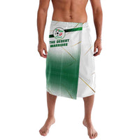Algeria Soccer Lavalava with Desert Warriors Text and National Flag Design