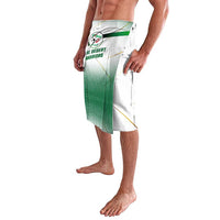 Algeria Soccer Lavalava with Desert Warriors Text and National Flag Design