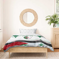 Algeria Bedding Set with National Flag and Coat of Arms Crest Design