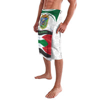 Algeria Lavalava with National Flag and Coat of Arms Crest Design