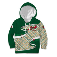 Algeria Kid Hoodie with Arabic Calligraphy and Traditional Pattern Design