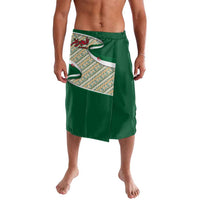 Algeria Lavalava with Arabic Calligraphy and Traditional Pattern Design