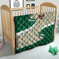 Algeria Quilt with Arabic Calligraphy and Traditional Pattern Design