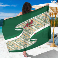 Algeria Sarong with Arabic Calligraphy and Traditional Pattern Design