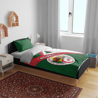 Algeria Bedding Set with National Emblem and Map Design