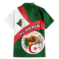 Algeria Family Matching Mermaid Dress and Hawaiian Shirt with National Emblem and Map Design