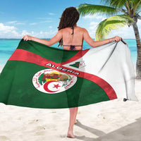 Algeria Sarong with National Emblem and Map Design