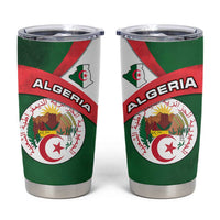 Algeria Tumbler Cup with National Emblem and Map Design