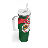 Algeria Tumbler With Handle with National Emblem and Map Design