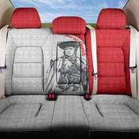 Juraj Janosik Slovakia Back Car Seat Cover with Folk Pattern Red White Legend Spirit