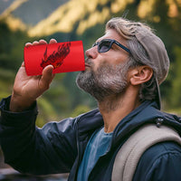 Slovakia 4 in 1 Can Cooler Tumbler with Red Black Falcon Claw No Mercy Spirit