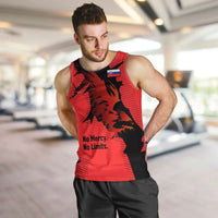 Slovakia Men Tank Top with Red Black Falcon Claw No Mercy Spirit