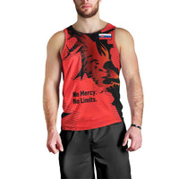 Slovakia Men Tank Top with Red Black Falcon Claw No Mercy Spirit