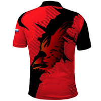 Slovakia Polo Shirt with Red Black Falcon Claw No Mercy Spirit