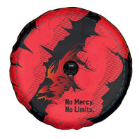 Slovakia Spare Tire Cover with Red Black Falcon Claw No Mercy Spirit