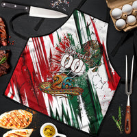 Personalized Mexico Football Ganadores Apron Aztec Jaguar Cultural Heritage Soccer Art