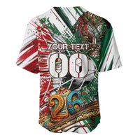 Personalized Mexico Football Ganadores Baseball Jersey Aztec Jaguar Cultural Heritage Soccer Art