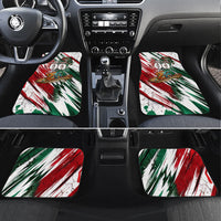 Personalized Mexico Football Ganadores Car Mats Aztec Jaguar Cultural Heritage Soccer Art