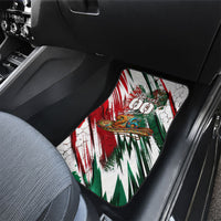 Personalized Mexico Football Ganadores Car Mats Aztec Jaguar Cultural Heritage Soccer Art