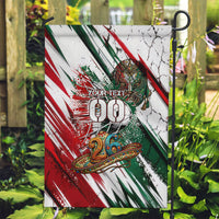 Personalized Mexico Football Ganadores Garden Flag Aztec Jaguar Cultural Heritage Soccer Art