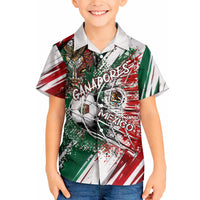 Personalized Mexico Football Ganadores Hawaiian Shirt Aztec Jaguar Cultural Heritage Soccer Art