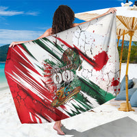 Personalized Mexico Football Ganadores Sarong Aztec Jaguar Cultural Heritage Soccer Art