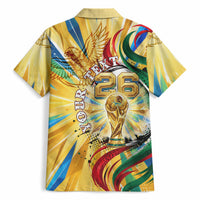Personalized Mexico Football Victoria Sugar Skull Hawaiian Shirt Dia De Los Muertos Cultural Art Sunburst