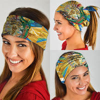 Personalized Mexico Football Victoria Sugar Skull Neck Gaiter Dia De Los Muertos Cultural Art Sunburst
