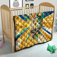 Personalized Mexico Football Victoria Sugar Skull Quilt Dia De Los Muertos Cultural Art Sunburst