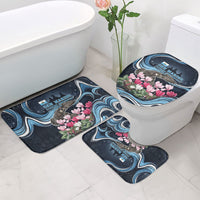 San Marino Founding Anniversary Bathroom Set Freedom Peregrine Falcon - Cyclamen Flowers Towers Flag