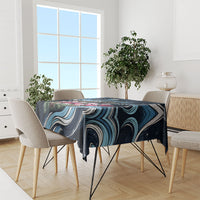 San Marino Founding Anniversary Tablecloth Freedom Peregrine Falcon - Cyclamen Flowers Towers Flag