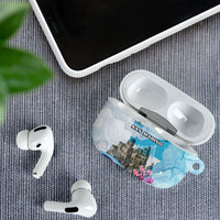 San Marino Foundation Day AirPods Case Mount Titano Fortress Fox Falcon And Cyclamen