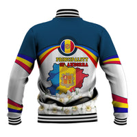 Andorra Independence Day Baseball Jacket Freedom Grandella Narcissus Falcon Map Flag