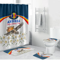 Andorra Independence Day Bathroom Set Freedom Grandella Narcissus Falcon Map Flag