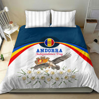 Andorra Independence Day Bedding Set Freedom Grandella Narcissus Falcon Map Flag