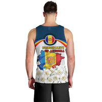 Andorra Independence Day Men Tank Top Freedom Grandella Narcissus Falcon Map Flag