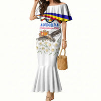 Andorra Independence Day Mermaid Dress Freedom Grandella Narcissus Falcon Map Flag