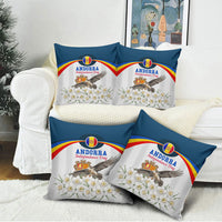 Andorra Independence Day Pillow Cover Freedom Grandella Narcissus Falcon Map Flag