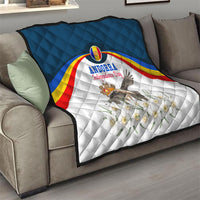 Andorra Independence Day Quilt Freedom Grandella Narcissus Falcon Map Flag