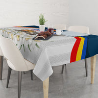 Andorra Independence Day Tablecloth Freedom Grandella Narcissus Falcon Map Flag