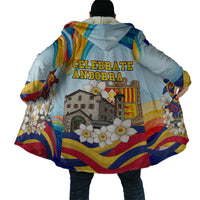 Andorra National Day Cloak Coat Of Arms Daffodil Flower Cultural Heritage