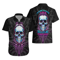 Technology Skull Hawaiian Shirt I'm blunt because God rolled me that way - Wonder Print Shop