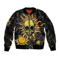 Sun Skull Bomber Jacket I May Not Be Perfect But At Least I'm Not You - Wonder Print Shop