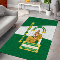 Andalusia Flag Area Rug Autonomous Community of Spain - Wonder Print Shop