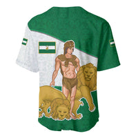 Andalusia Flag Baseball Jersey Autonomous Community of Spain - Wonder Print Shop