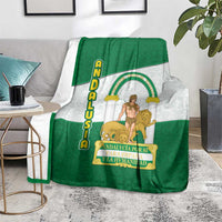 Andalusia Flag Blanket Autonomous Community of Spain - Wonder Print Shop
