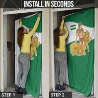 Andalusia Flag Door Cover Autonomous Community of Spain - Wonder Print Shop