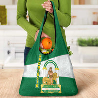 Andalusia Flag Grocery Bag Autonomous Community of Spain - Wonder Print Shop