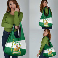 Andalusia Flag Grocery Bag Autonomous Community of Spain - Wonder Print Shop